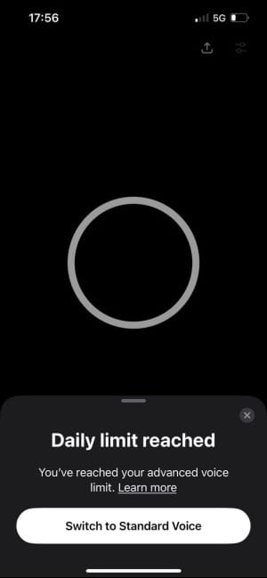 ChatGPT advanced voice mode