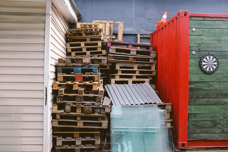 Stuff piled up